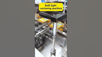 Automatic packaging machine for bulb lamp