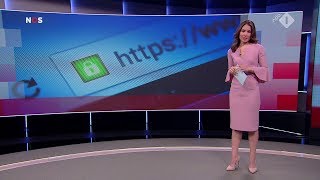 agenda Gehuurd Verstelbaar Amber Brantsen NOS Journaal presentatrice op 2 juni 2018 om 18.00 uur met  het vroege avond nieuws - YouTube