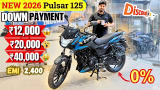 2026 Pulsar 125   3 Best Down Payment Option   Emi Kitna  Pulsar 125