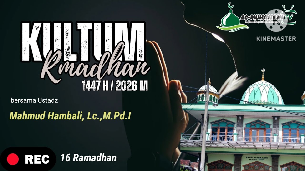 3 syarat untuk merasakan manisnya iman, oleh ust. Mahmud Hambali, Lc,M.Pd.I