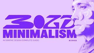 Bold Minimalism In Graphic Design Complete Guide Poster Tutorial