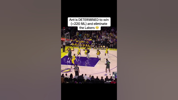 Wolves bettors looking good so far 🤞 #ant #anthonyedwards #lakers #timberwolves #nbaplayoffs #nba