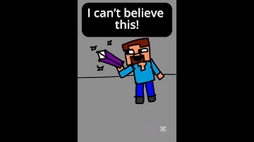 Minecraft Amethyst Geode be like: (Expectation VS Reality) #funny #minecraftanimation