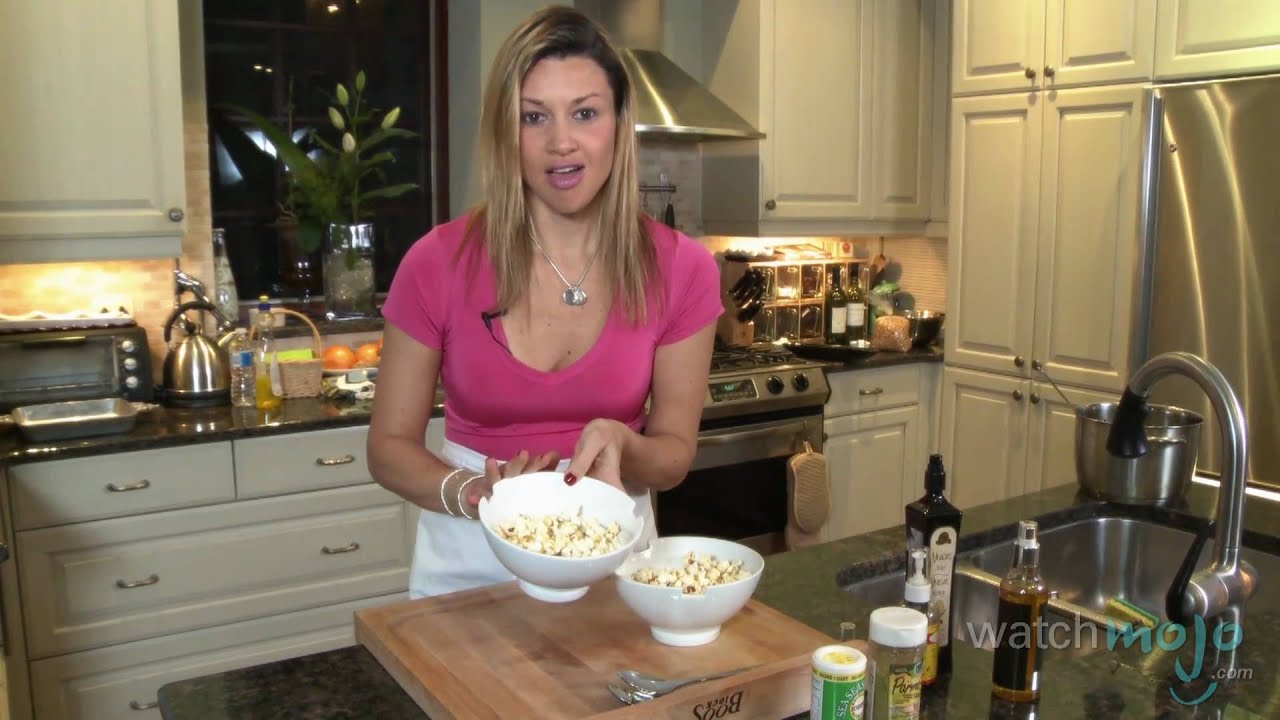 How To Make Popcorn Healthy - YouTube
