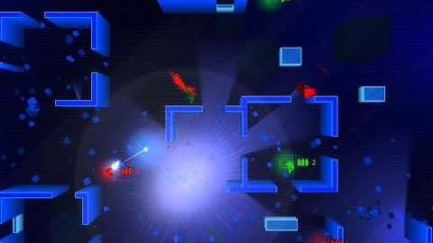 Frozen Synapse: Player 1 (green) vs AI (red) - Extermination