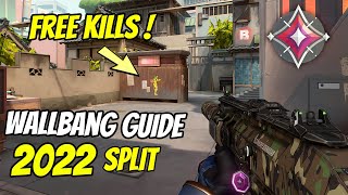 BEST Wallbang Spots on Split - Valorant Guide
