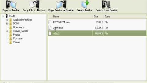 How to get Cycorder videos to computer using DiskAid