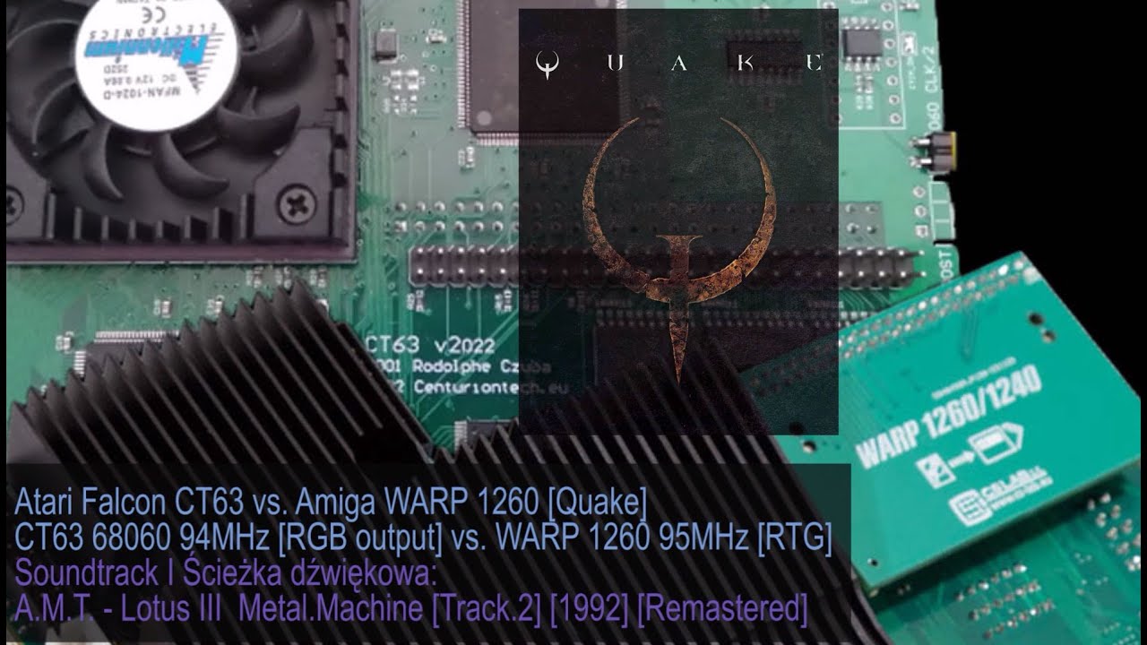 nowy80Retro #155, WARP 1260 [Warp RTG output] vs Atari Falcon CT63 [RGB ...