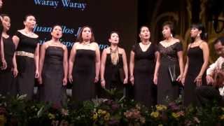 Waray Waray​​​​​​​ -- Philippine Madrigal Singers Batch 89 chords