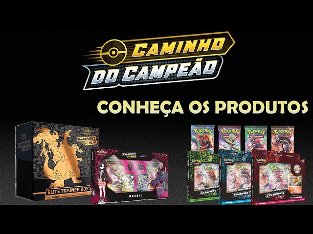 Novidades de Pokémon TCG + Novos Produtos Brasileiros!