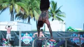 INSANE WORKOUT ON MIAMI BEACH