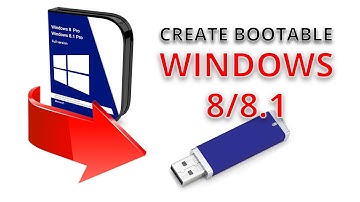 Create Bootable USB Drive for Windows 8/8.1