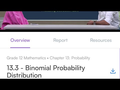 13.3 - Binomial Probability Distribution - YouTube