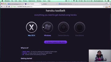 Rails: Despliegue en Heroku