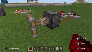 How to build a nonstop moving piston on MINECRAFT