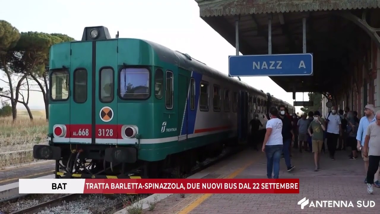 22 AGOSTO 2025 - BAT: TRATTA BARLETTA-SPINAZZOLA, DUE NUOVI BUS DAL 22 SETTEMBRE