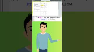 Tally TDL Invoice Print | Supplier Reference Yellow Background | EXPINV SupplierRef