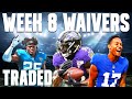 Week 8 Waiver Wire Simplified + James Robinson traded to NYJ Reaction