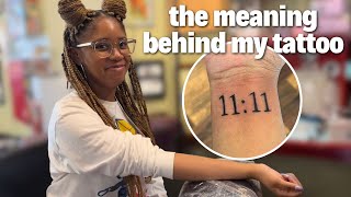 The Meaning Behind My Tattoo | Getting My First Tattoo