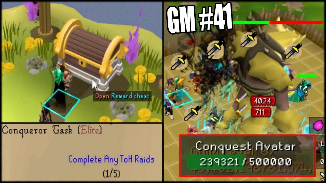 Grinding hard at some Conq guild progress! | GM #41 | Champ neck+ring GA! | Conquest