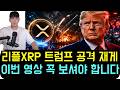 [리플 XRP] 트럼프 공격 재개 가능성 나왔습니다.. 이번 영상 꼭 보셔야 합니다