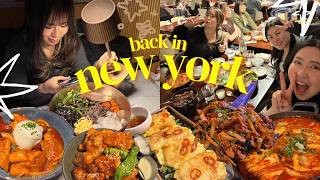 back in nyc 🌆 🍪 trying dubai chewy cookie, restaurant week, catching up with friends
