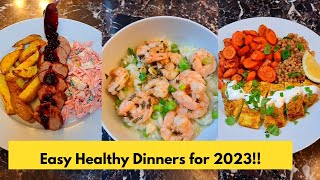 If You Overdid It This Holiday, Make These Light and Healthy Dinners in 2023! (Shorts Compilation)