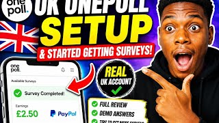 How I Set Up My UK OnePoll Account & Started Getting Surveys screenshot 2