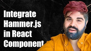 How to Properly Integrate Hammer.js in a React.js Component