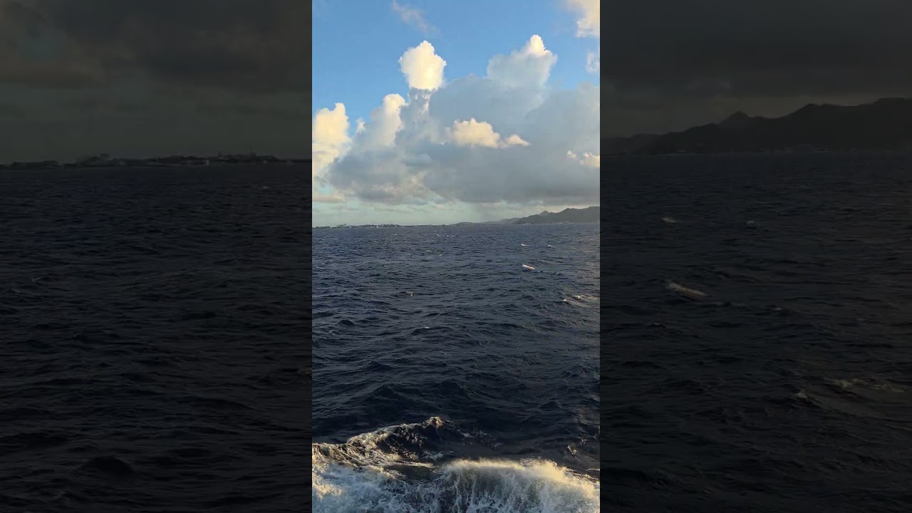 Arriving in St Maarten on the Carnival Dream #highseascruising
