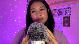 asmr ocean waves different sounds 🌊 - no talking (fluffy mic cover, mic brushing & towel)