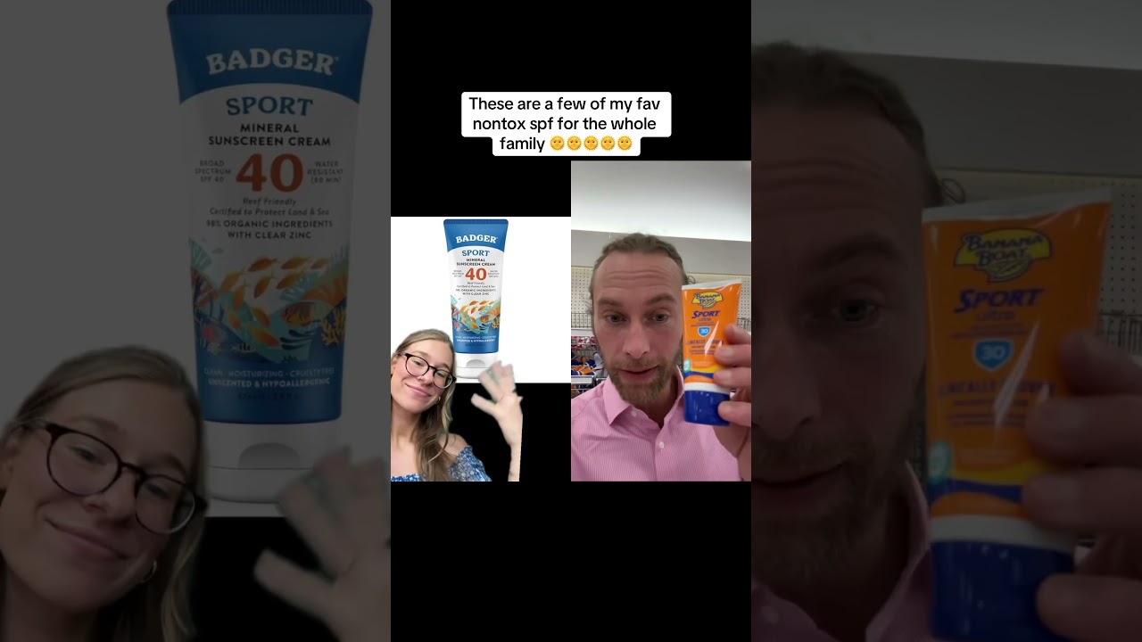 My fav nontox SPFs - list is linked in bio💗 