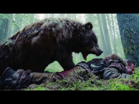 The Revenant Bear Attack Scene - Leonardo DiCaprio