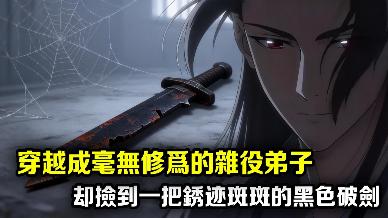 穿越成毫无修为的杂役弟子，却捡到一把锈迹斑斑的黑色破剑，能靠杀怪无限变强！