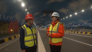 Explore world's longest expressway tunnel ahead of official opening to traffic