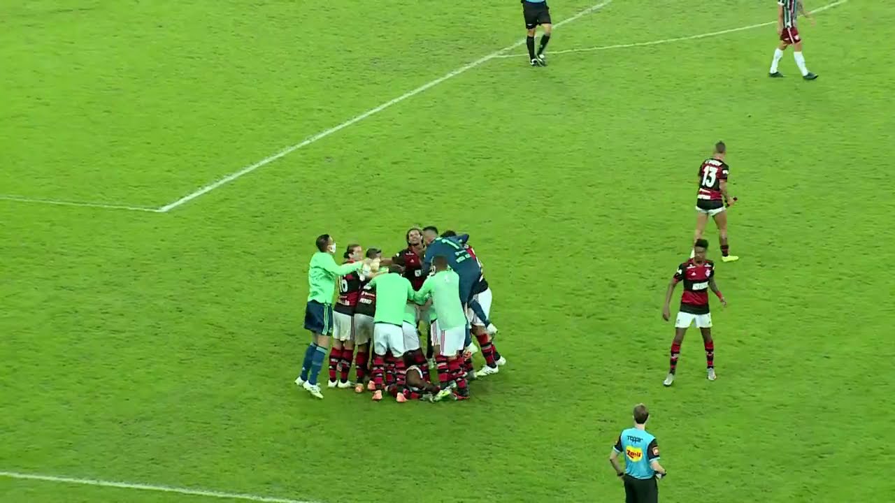 FLAMENGO 1 X 0 FLUMINENSE / MELHORES MOMENTOS / FINAL DO CAMPEONATO ...
