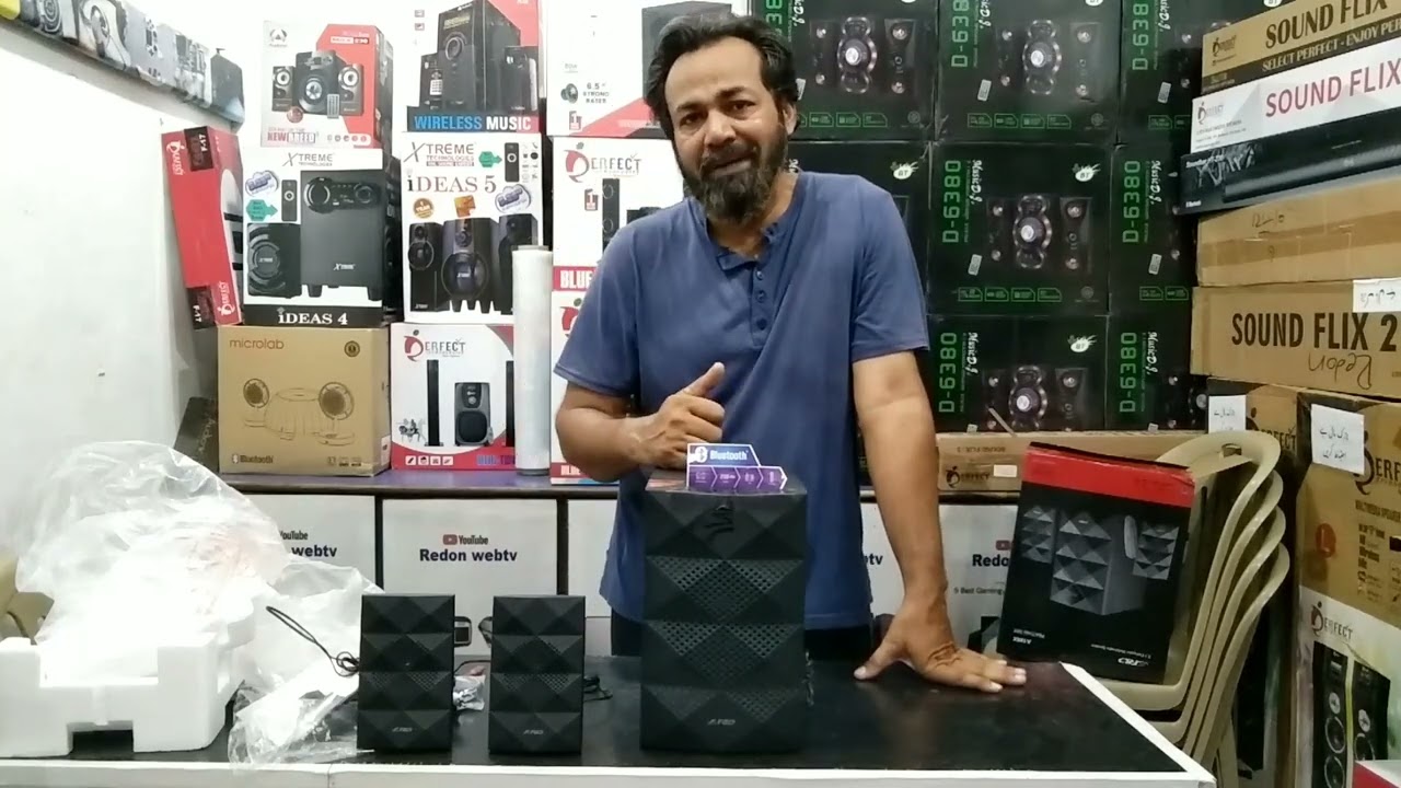 F&D A180x Speaker unboxing review sound test 2025 