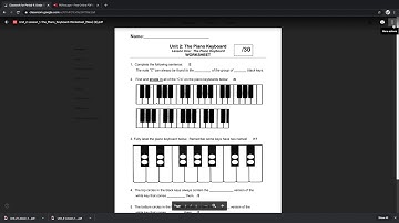 Making Digital Worksheets