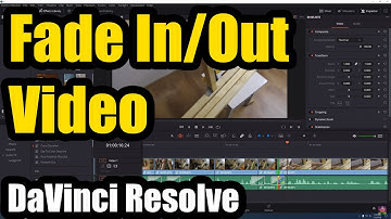 How to Fade IN, or Fade OUT, or Fade to Black in DaVinci Resolve?