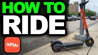 How To Ride Spin Scooter 2026 - Watch BEFORE Using!