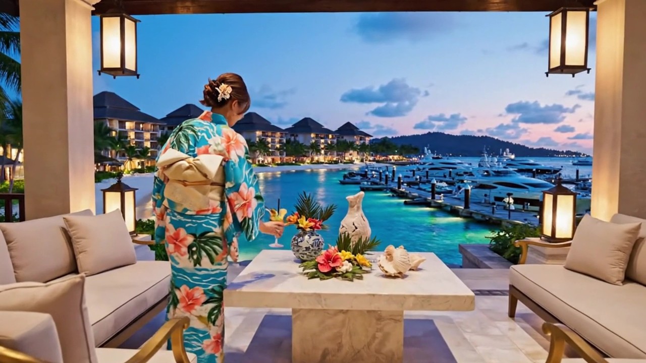 【ASMR】どのテラスで過ごす？🏝️🌸🌌#1｜Which Terrace Would You Spend?