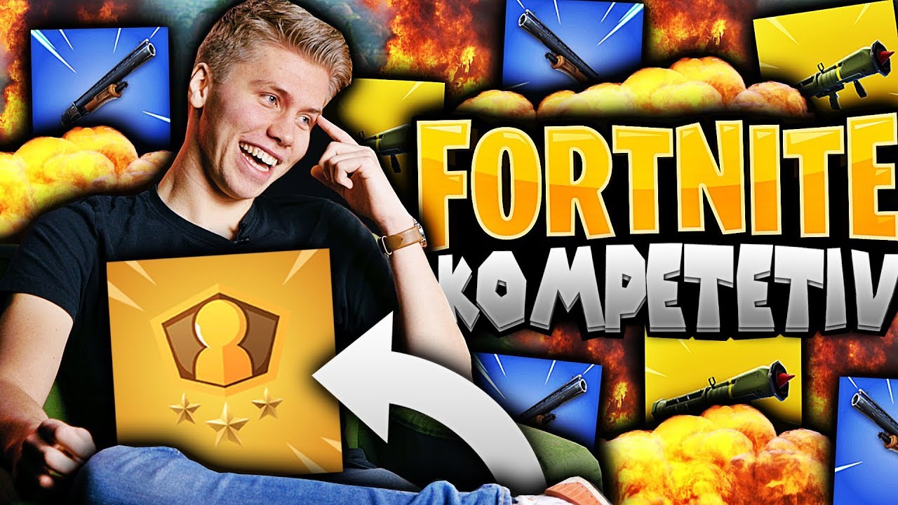 SPILLER KOMPETETIVT FORTNITE FOR FØRSTE GANG!! 🎮💥 HELT NY SOLO SHOWDOWN MODUS!!