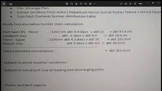 Bulk Carrier Realistic Coaching for Chief Officer Task - Pre Stowage Plan