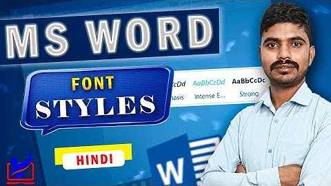 MS Word Font & Text Styles Explained | Beginner to Pro | Home Tab Full Guide