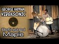 George hayman vibrasonic 60s drum set  refinished maple