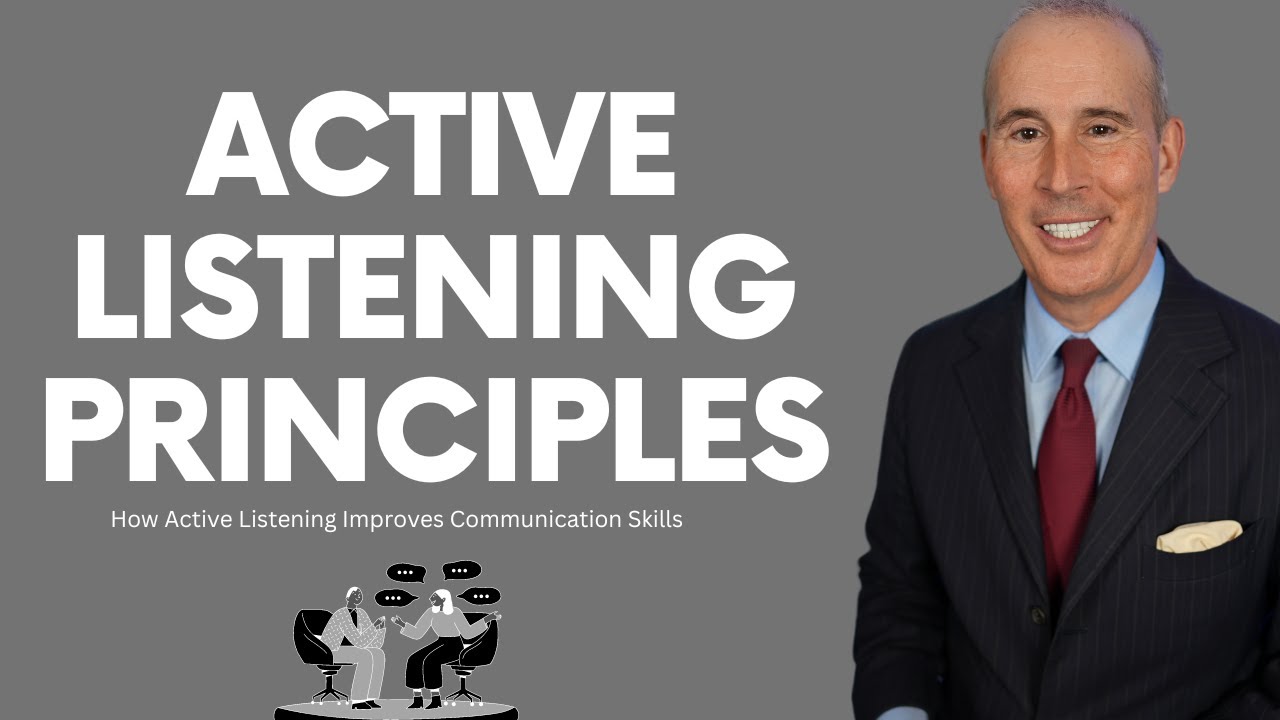 The Art of Active Listening: Improving Communication - YouTube