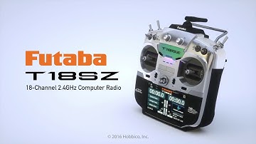 Futaba 050031011 Futaba 18SZ 18 Channel 2 4Ghz Computer Radio System v1