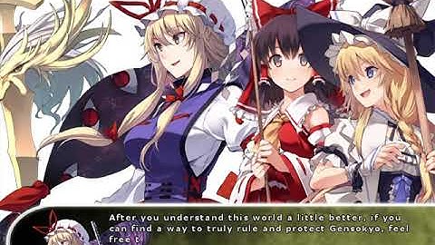 Labyrinth of Touhou 2 Part 1 - Final Boss Ame-no-Murakumo