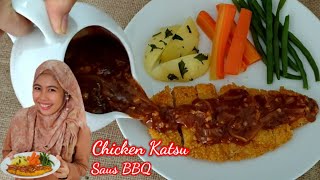 Chicken Katsu Saus BBQ mudah dan enak