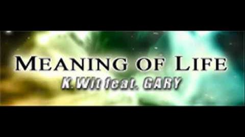 K Wit feat. GARY - MEANING OF LIFE (HQ)